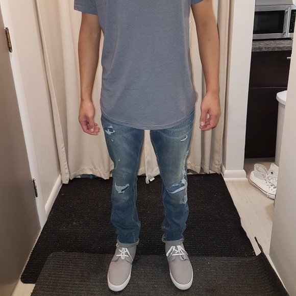 Kuwalla Tee easy scoop, curved hem tee/t-shirt, size large - Picture 5 of 5